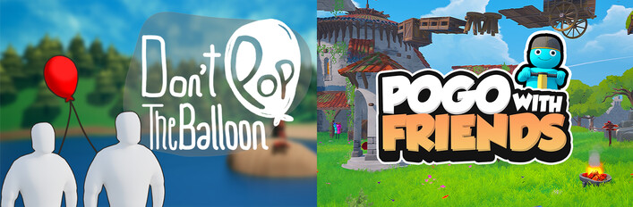 Don't Pop The Balloon & Pogo With Friends