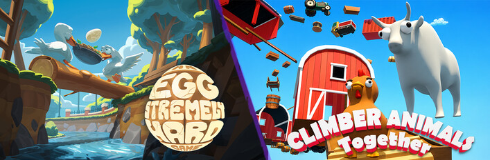 An Eggstremely Hard Game x Climber Animals Together