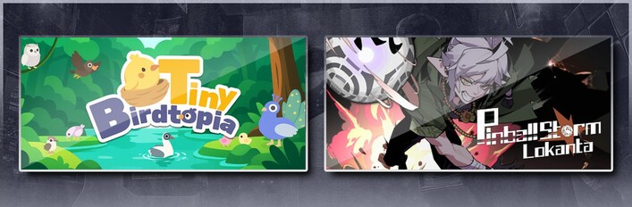 Tiny Birdtopia & Pinball Storm: Lokanta