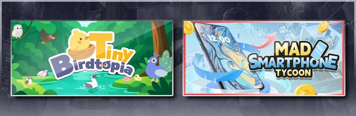 Tiny Birdtopia & Mad Smartphone Tycoon