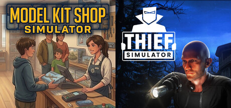 Model Kit Shop Simulator and Thief Simulator