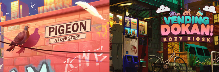 Pigeon: A Love Story x Vending Dokan!