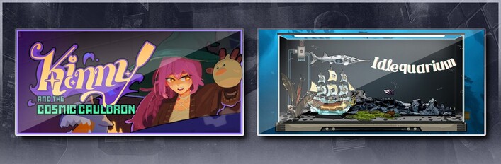 Kinny and the Cosmic Cauldron & Idlequarium