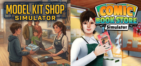 Comic Book Store x Model Kit Shop