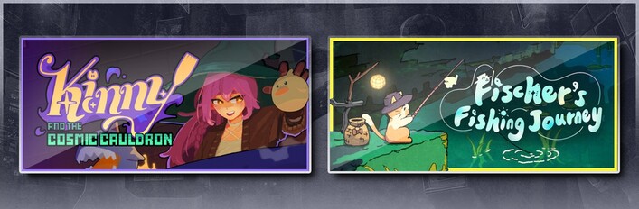 Kinny and the Cosmic Cauldron & Fischer's Fishing Journey