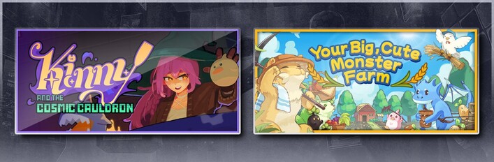 Kinny and the Cosmic Cauldron & Your Big, Cute Monster Farm