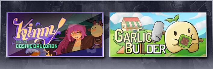 Kinny and the Cosmic Cauldron & Garlic Builder