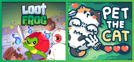 Loot Frog + Pet the Cat