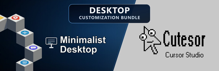 Minimalist Desktop X Cutesor