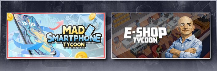 Mad Smartphone Tycoon & E-Shop Tycoon