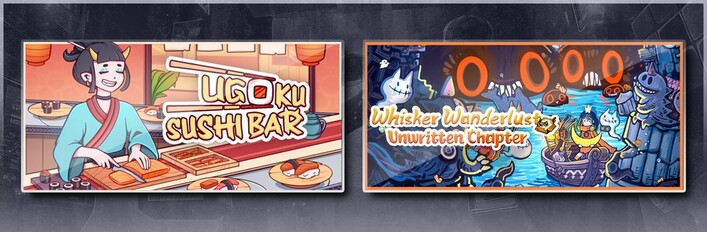 Ugoku Sushi Bar & Whisker Wanderlust: Unwritten Chapter