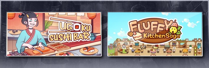 Ugoku Sushi Bar & Fluffy Kitchen Saga