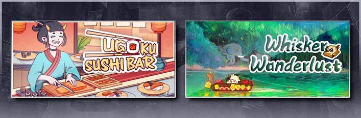 Ugoku Sushi Bar & Whisker Wanderlust: The Wondrous Journey