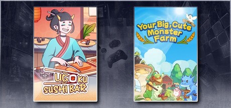 Ugoku Sushi Bar & Your Big, Cute Monster Farm