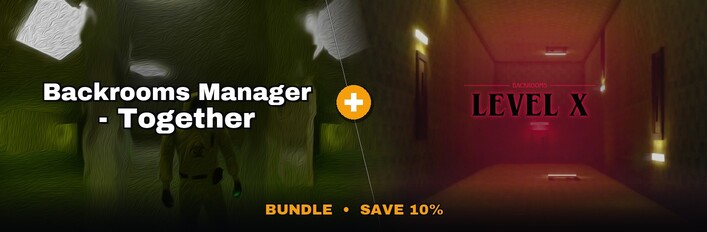 Backrooms Manager - Together × Backrooms Level X