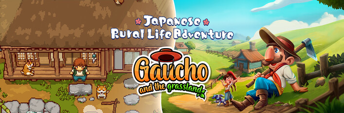Japanese Rural Life Adventure X Gaucho and the Grassland