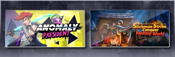 Anomaly President & Stickman Strikes: Conquer Fantasy World