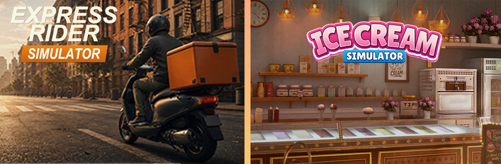 Express Rider x Ice Cream Simulator