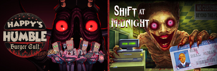Happy's Humble Burger Cult + Shift At Midnight