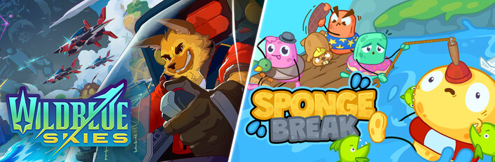 Wild Blue Skies + Sponge Break