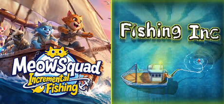 🐱Meow Squad: Incremental Fishing X Fishing Inc🎣