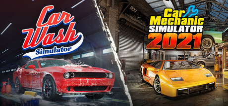 Car Wash Simulator x Car Mechanic Simulator 2021