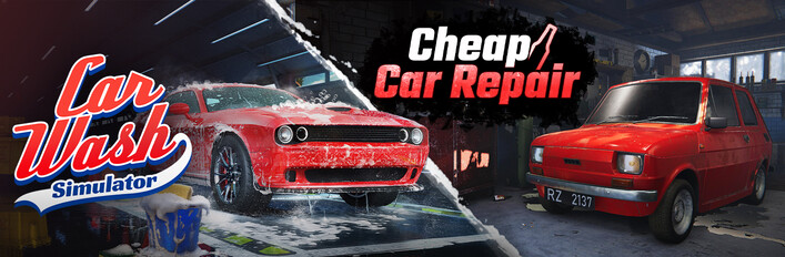Car Wash Simulator x Cheap Car Repair