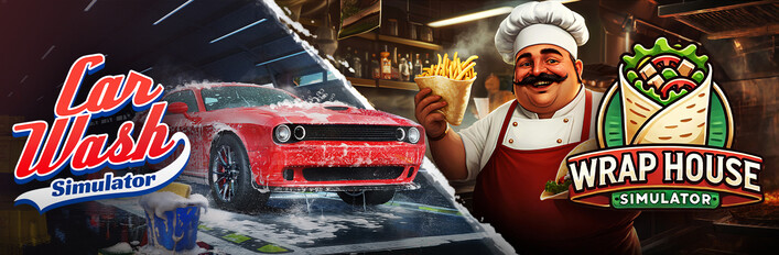 Car Wash Simulator x Wrap House Simulator