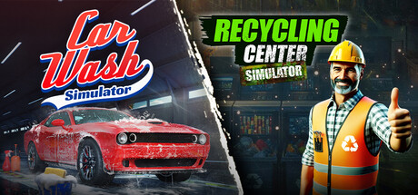 Car Wash Simulator x Recycling Center Simulator