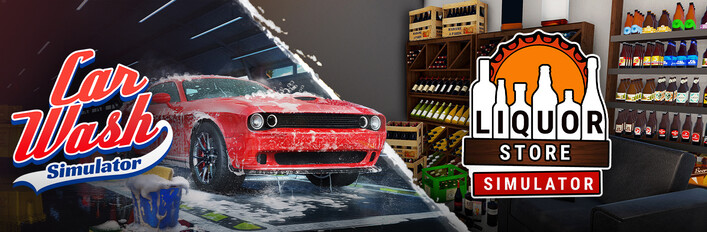 Car Wash Simulator x Liquor Store Simulator