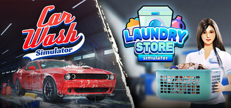 Car Wash Simulator x Laundry Store Simulator