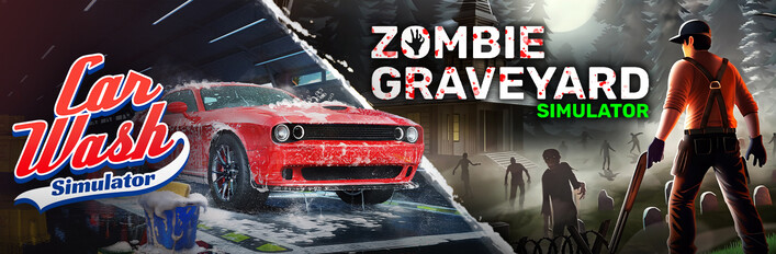Car Wash Simulator x Zombie Graveyard Simulator