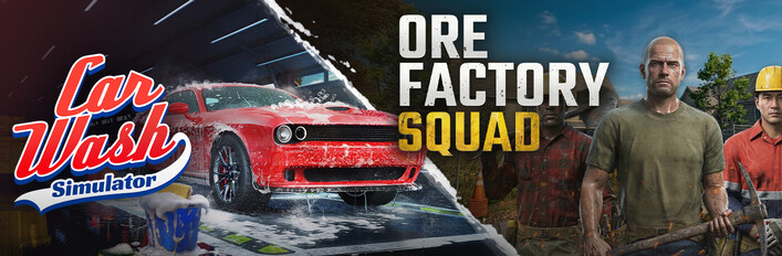 Car Wash Simulator x Ore Factory Squad