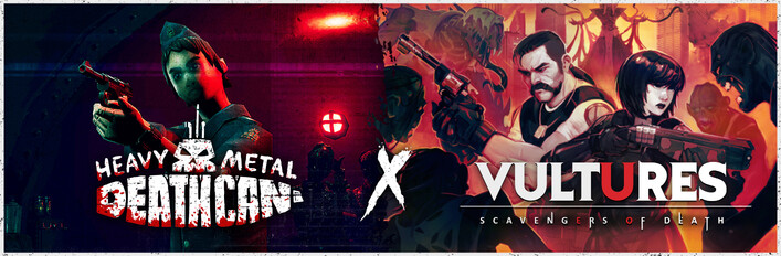 Heavy Metal Death Can x Vultures
