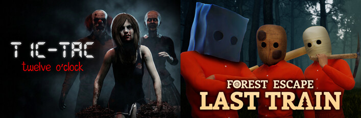 TIC-TAC: Twelve o'clock & Forest Escape: Last Train