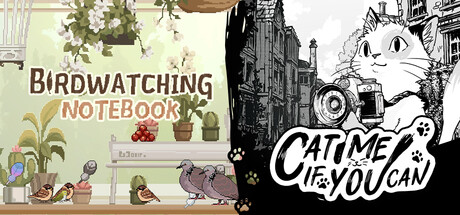 Birdwatching Notebook x Cat Me If You Can