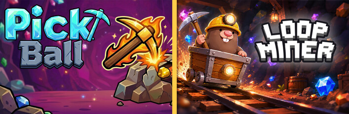 Pick Ball x Loop Miner