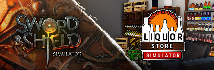 Sword 'n Shield x Liquor Store Simulator