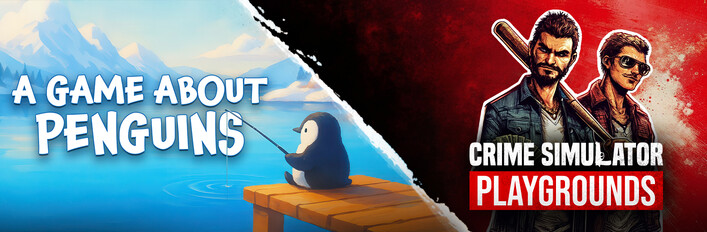 Penguins x Crime Simulator: Playgrounds