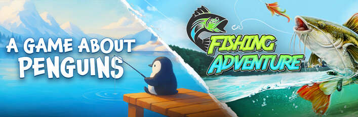 Penguins x Fishing Adventure