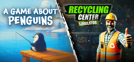 Penguins x Recycling Center Simulator