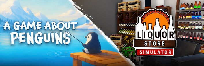 Penguins x Liquor Store Simulator