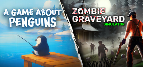 Penguins x Zombie Graveyard Simulator