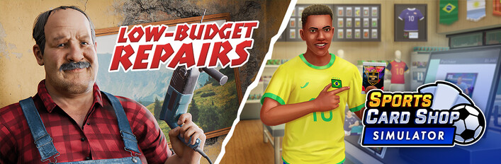 Low-Budget Repairs and Sports Card Shop Simulator