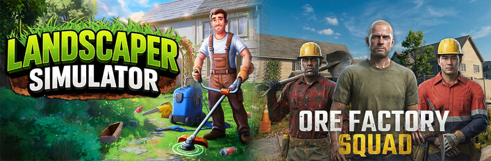 Landscaper Simulator & Ore Factory Squad