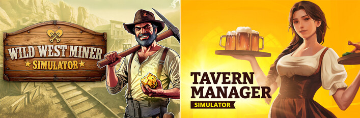 Wild West Miner & Tavern Manager Simulator