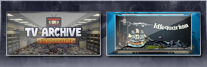 TV Archive: Tidy Up Together & Idlequarium