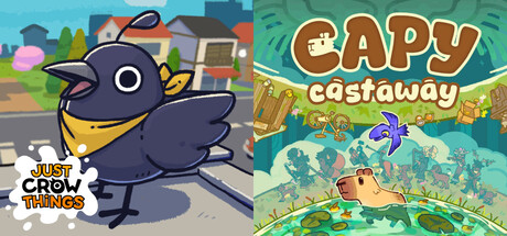 Crow and Capybara