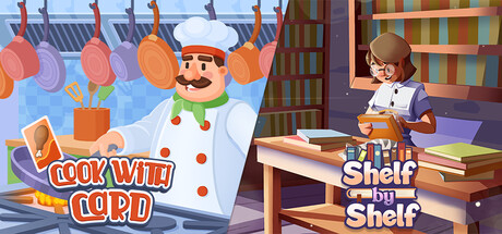 Cook with Card & Shelf by Shelf