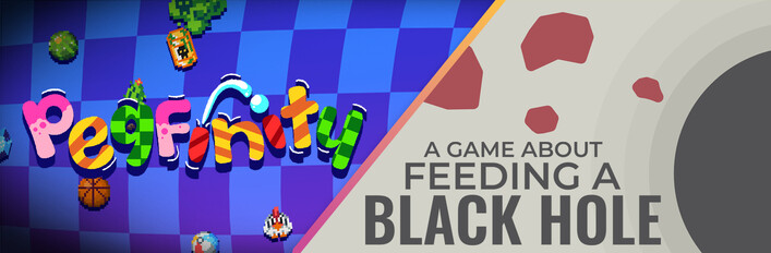 Pegfinity x  A Game About Feeding A Black Hole